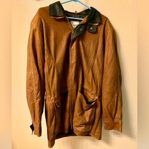 Vera Pelle made in Italy Men’s Suede Leather jacket Size S (fits medium)